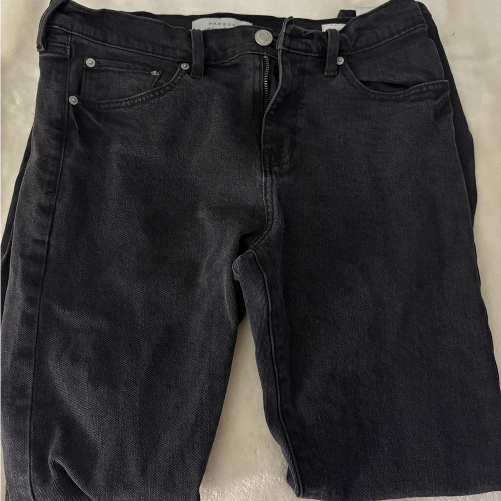 PacSun Women's Dark Gray Skinny Jeans
